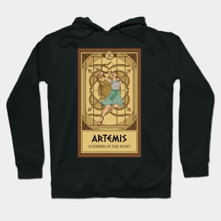 Artemis Tarot Card Hoodie